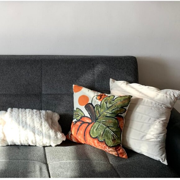 Fall Decorative Pillow Covers Thanksgiving Decor Farmhouse Throw Accent Cases - Picture 3 of 7